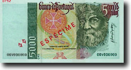 5000 escudo-biljet